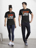 Lineman Humor Strip Wire Electrician Joke Active T-Shirt