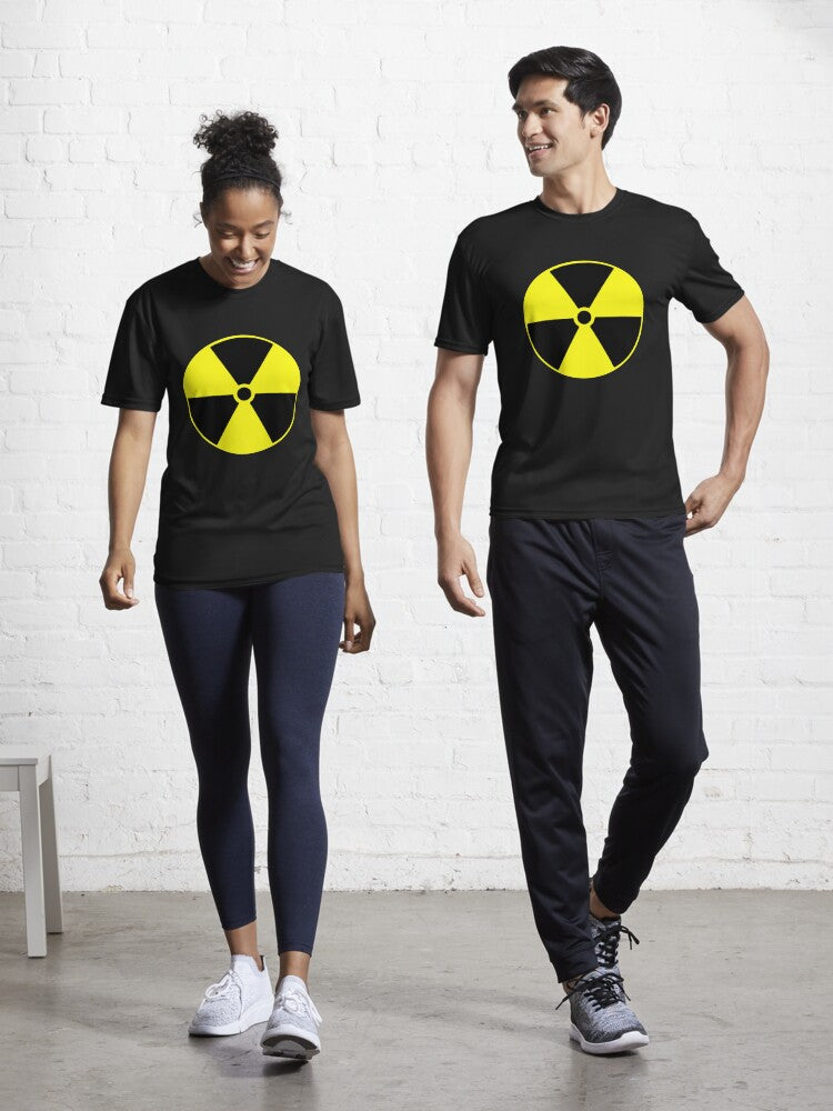 Trefoil radiation sign Active T-Shirt | Premium Unisex T-Shirt, Trending Graphic Tee
