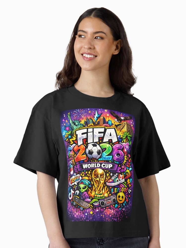 2026 World Cup street art celebration Boxy T-Shirt