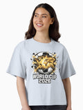 Copy of Soccer Ball World Flags â€” World Cup 2026 United Nations Football Boxy T-Shirt