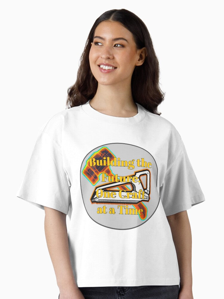Building the Future, One Craft at a Time Boxy T-Shirt