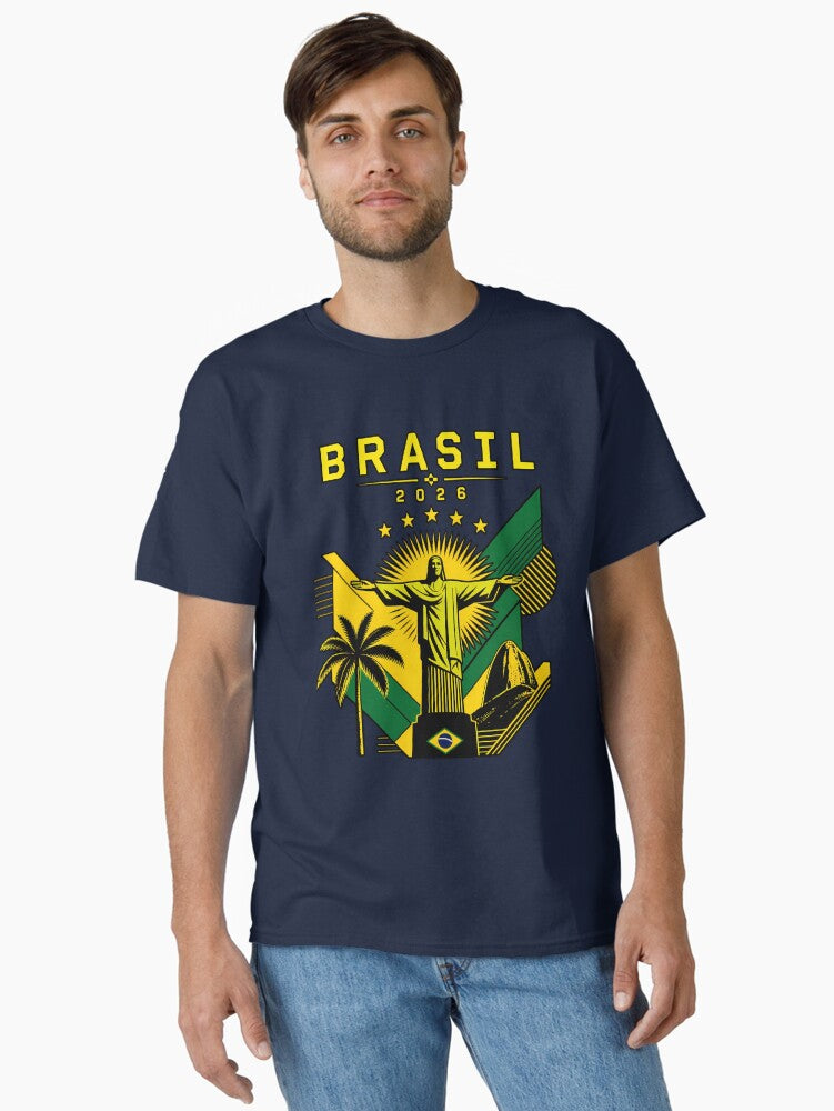 Brasil 2026 Christ the Redeemer Rio Classic T-Shirt