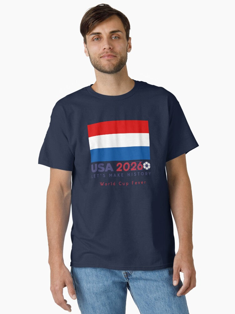 USA 2026 World Cup Americas football. Classic T-Shirt