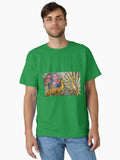 Peacock Bird Anna Zucco Fine Art Classic T-Shirt | Graphic T-Shirt for Unisex