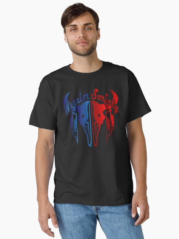 Warrior Society Buffalo Classic T-Shirt | Graphic T-Shirt for Unisex