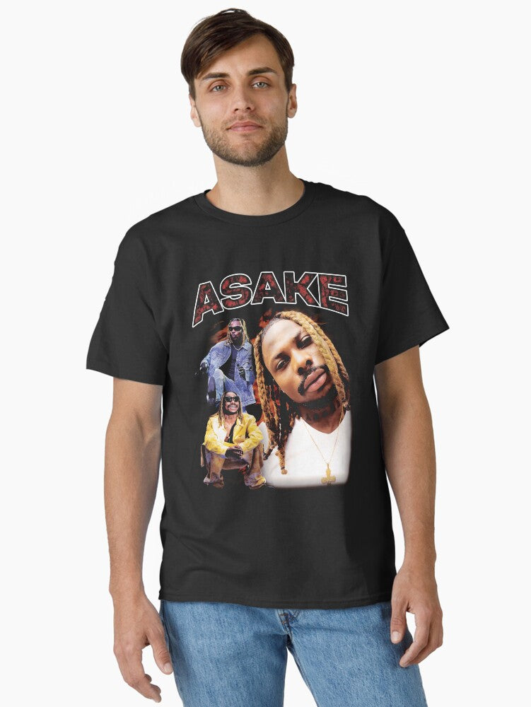 Asake - Bootleg Vintage Classic T-Shirt | Premium Unisex T-Shirt, Trending Graphic Tee