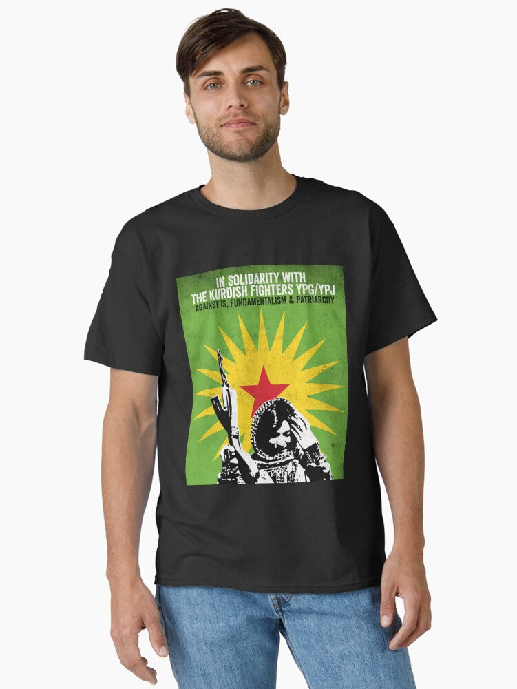 Solidarity With The Ypg Ypj Classic T Shirt T Shirt Minimal Style