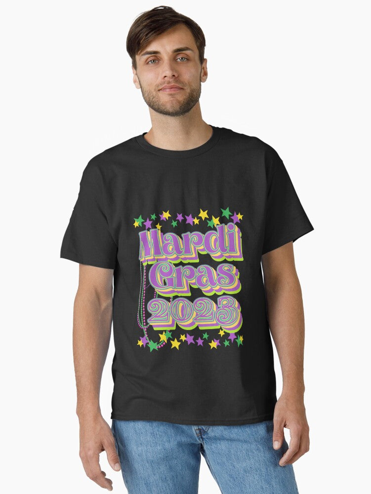 Mardi Gras 2023 New Orleans Celebration Classic T Shirt T Shirt Gift Ready