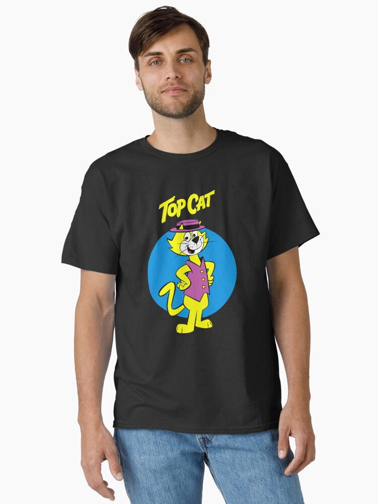 Top Cat Retro Funny Cartoon Classic T-Shirt | Graphic T-Shirt for Unisex