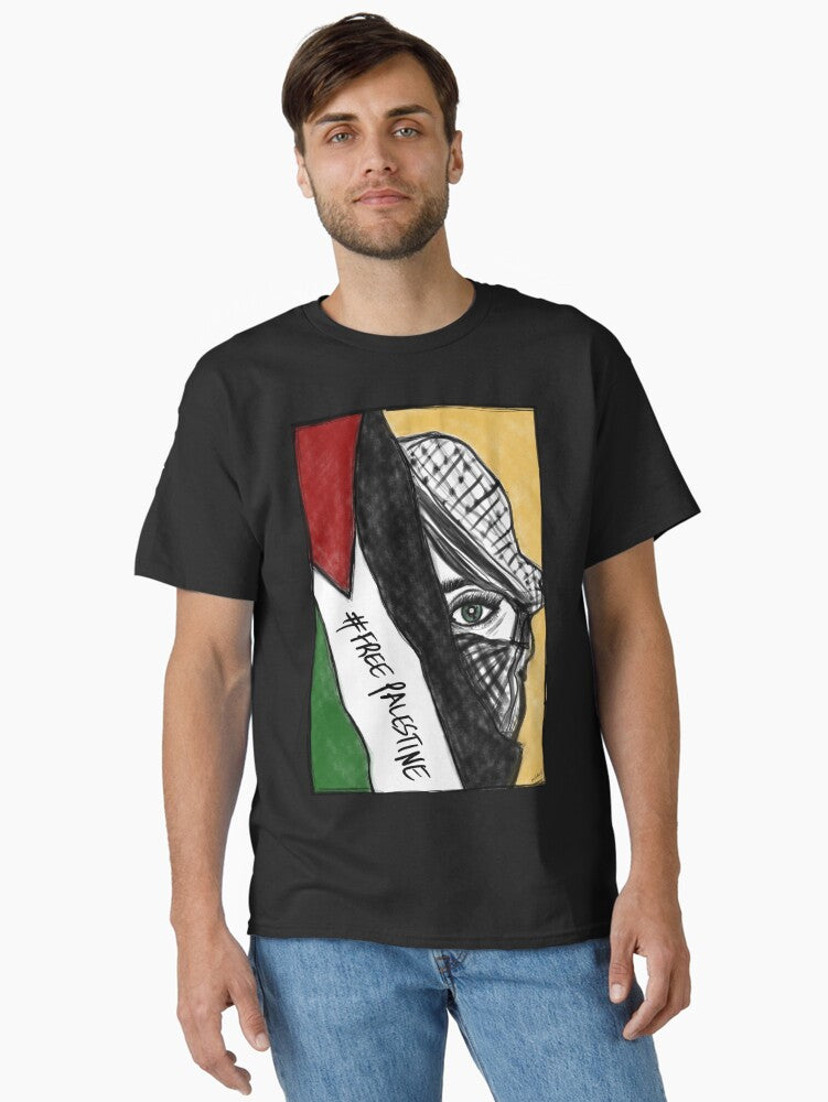 Free Palestine Classic T Shirt T Shirt Limited Vibe