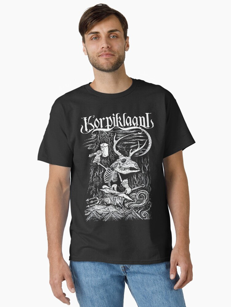 Korpiklaani - Vanno Rauta Tapporauta Classic T-Shirt | Premium Unisex T-Shirt, Trending Graphic Tee