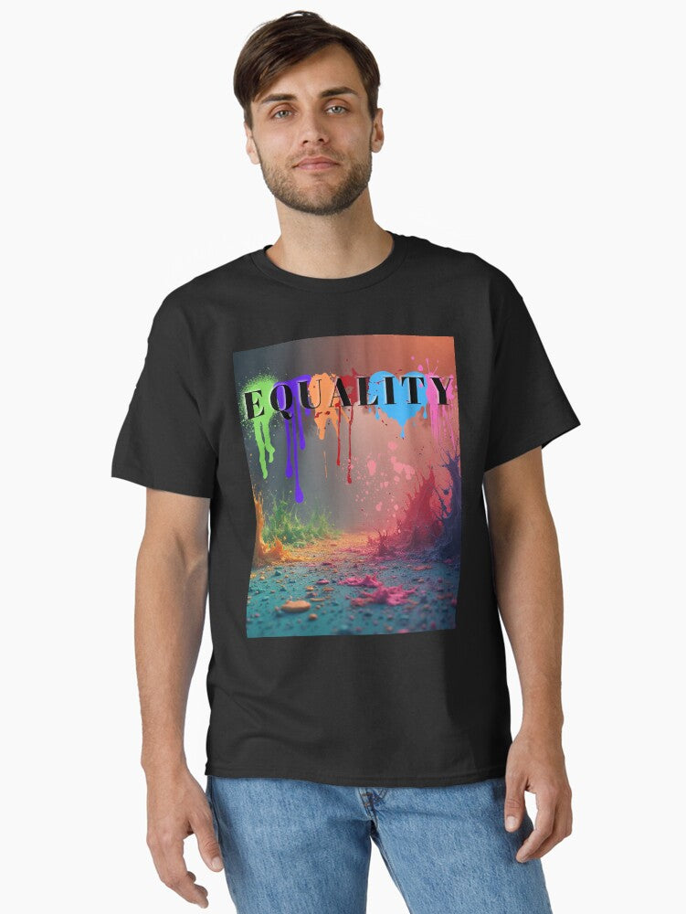 Equality For All Classic T Shirt T Shirt Limited Vibe