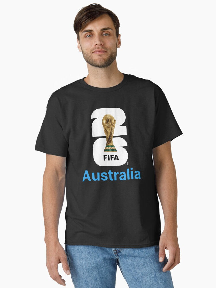 FIFA World Cup Trophy 2026 Football Soccer Fan Design - Australia Classic T-Shirt