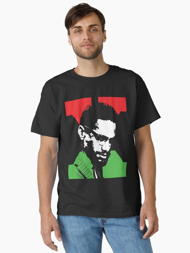 Birthday Gift American Malcolm X Human Rights Activist Idol Gifts Fot You Classic T Shirt T Shirt Everyday Wear