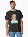 Caffiene Queen Design Classic T-Shirt