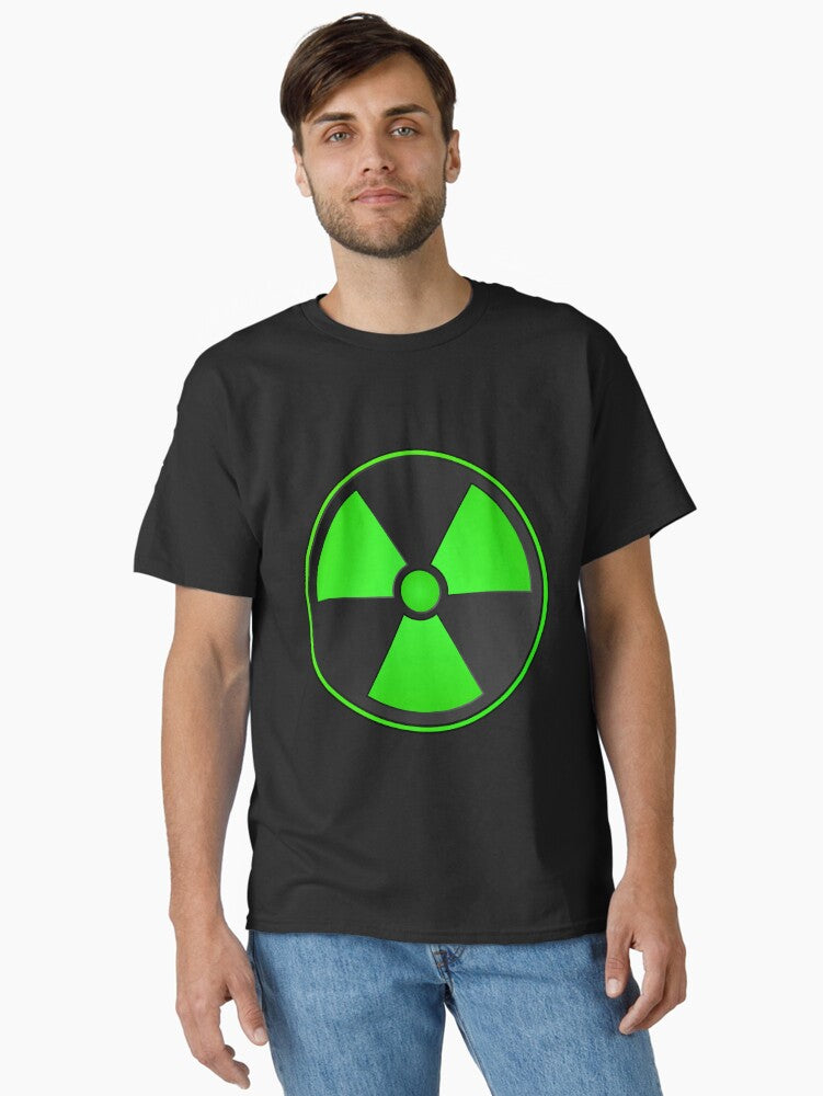 Green Radioactive Symbol Classic T-Shirt | Premium Unisex T-Shirt, Trending Graphic Tee