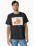A vintage bike with orange wheels Classic T-Shirt | Graphic T-Shirt for Unisex