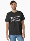 Fast Food Christmas Reindeer Christmas Hunting T-Shirt