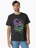 Parade Beads Carnival Masquerade Women Gift Mardi Gras Classic T Shirt T Shirt Everyday Wear