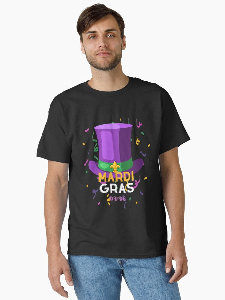 Mardi Gras Dude 2022 Classic T Shirt T Shirt Cute Design