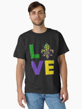 I Love Mardi Gras Mardi Gras For Girls Classic T Shirt T Shirt Limited Vibe