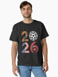2026 Football Countries Design Usa Canada Mexico Inspired Classic T-Shirt