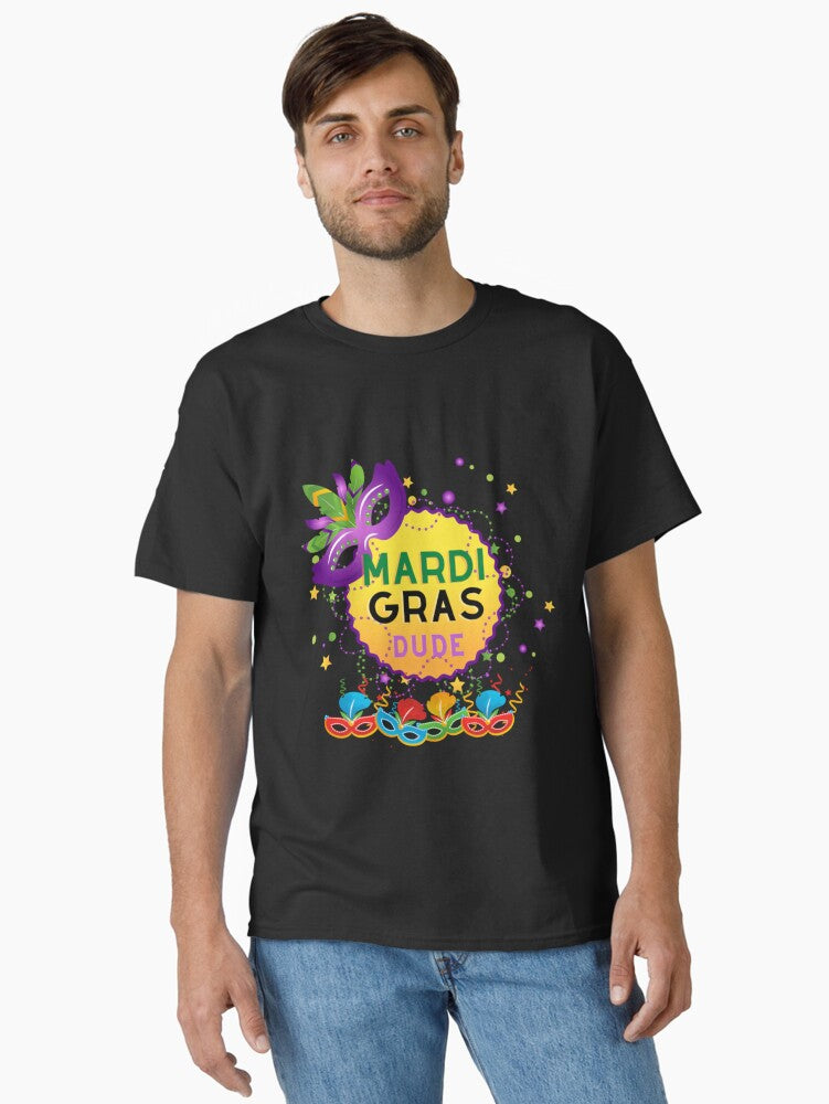 Mardi Gras Dude 2022 Classic T Shirt T Shirt Gift Ready