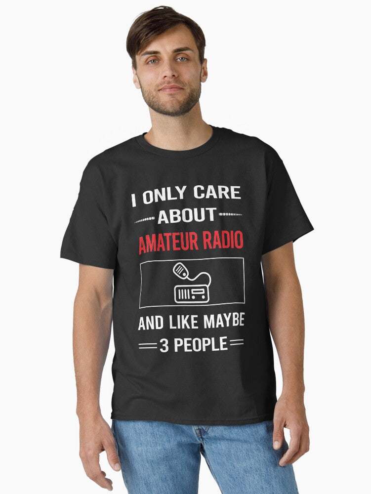 Funny 3 People Amateur Radio Ham Radio