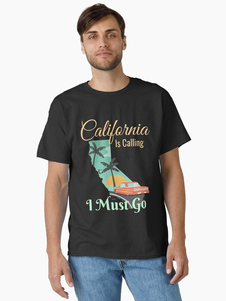 California is Calling Design Classic T-Shirt