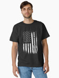 American Flag Ham Radio Operator