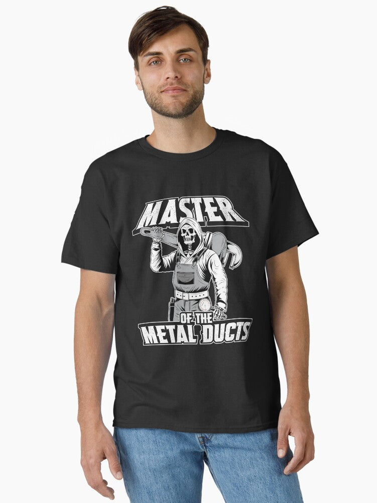 Funny HVAC Technician Master of the Metal Ducts