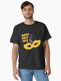 Mardi Gras Dude Long Classic T Shirt T Shirt Gift Ready