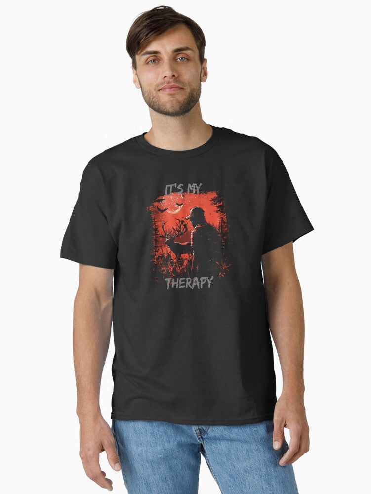 Hunting It's My Therapy Gift for Hunter - Hunting is My Passion T-Shirt