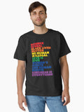 Lgbtq Science Is Real Classic T Shirt T Shirt Premium Print