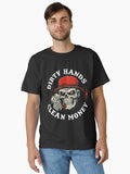Dirty Hands Clean Money Skull