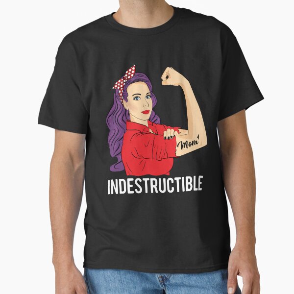 Mom of 4 Indestructible Mom4 Mother’s Day Classic T-Shirt for Sale by ZNOVANNA