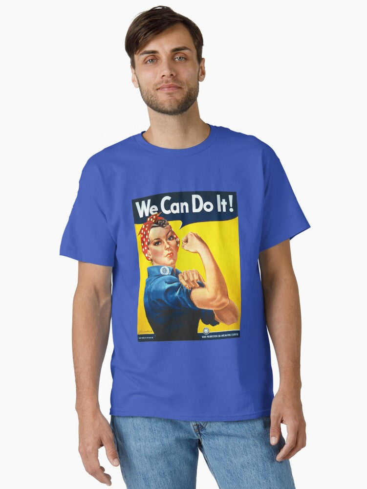 We Can Do It Rosie The Riveter Original Vintage Print Classic T Shirt T Shirt Premium Print