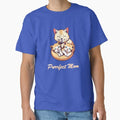 Purrfect Mom – Mother’s Day Cat & Kittens Minimalist Design Classic T-Shirt for Sale by arpanmahatra