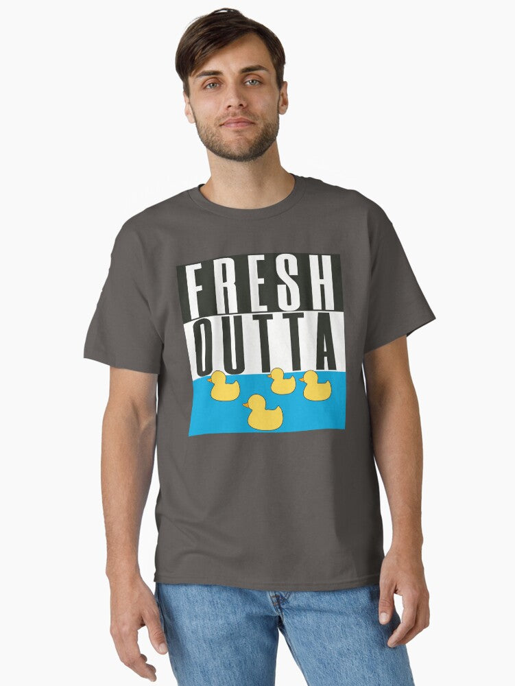Funny Fresh Outta Ducks Classic T T Shirt