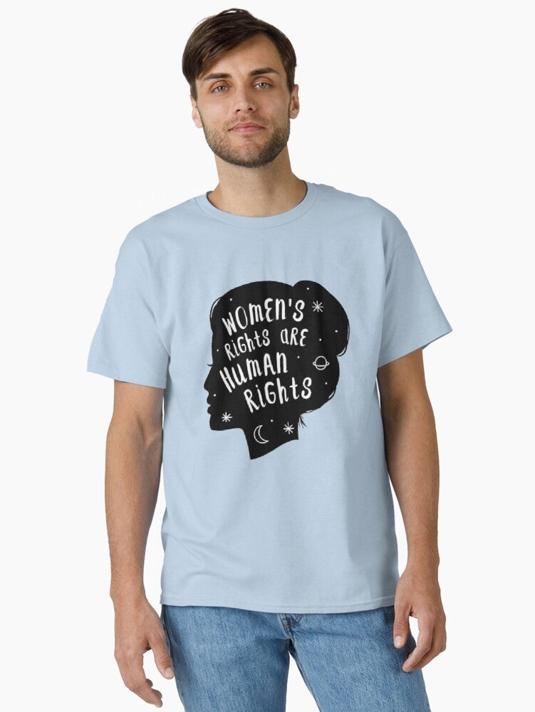 Wemen S Rights Are Human Rights Classic T Shirt T Shirt Everyday Wear