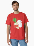 Lunar New Year 2023 - Lucky Daikon Rabbit Classic T-Shirt | Premium Unisex T-Shirt, Trending Graphic Tee