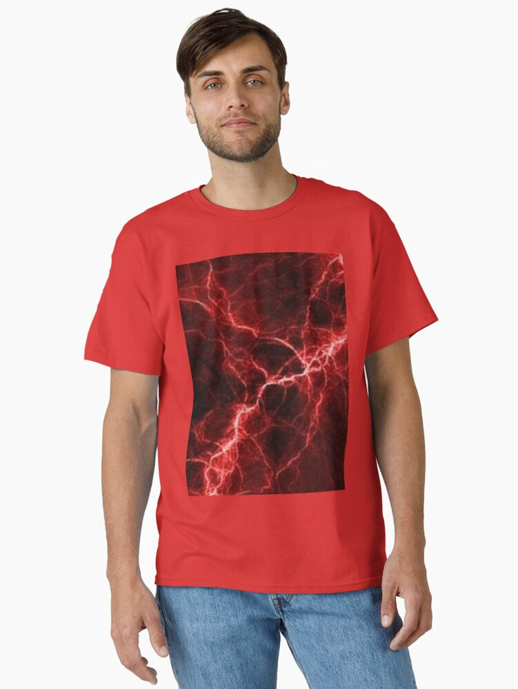 Lightning Sleeveless Top Cool Design Classic T-Shirt | Graphic T-Shirt for Unisex