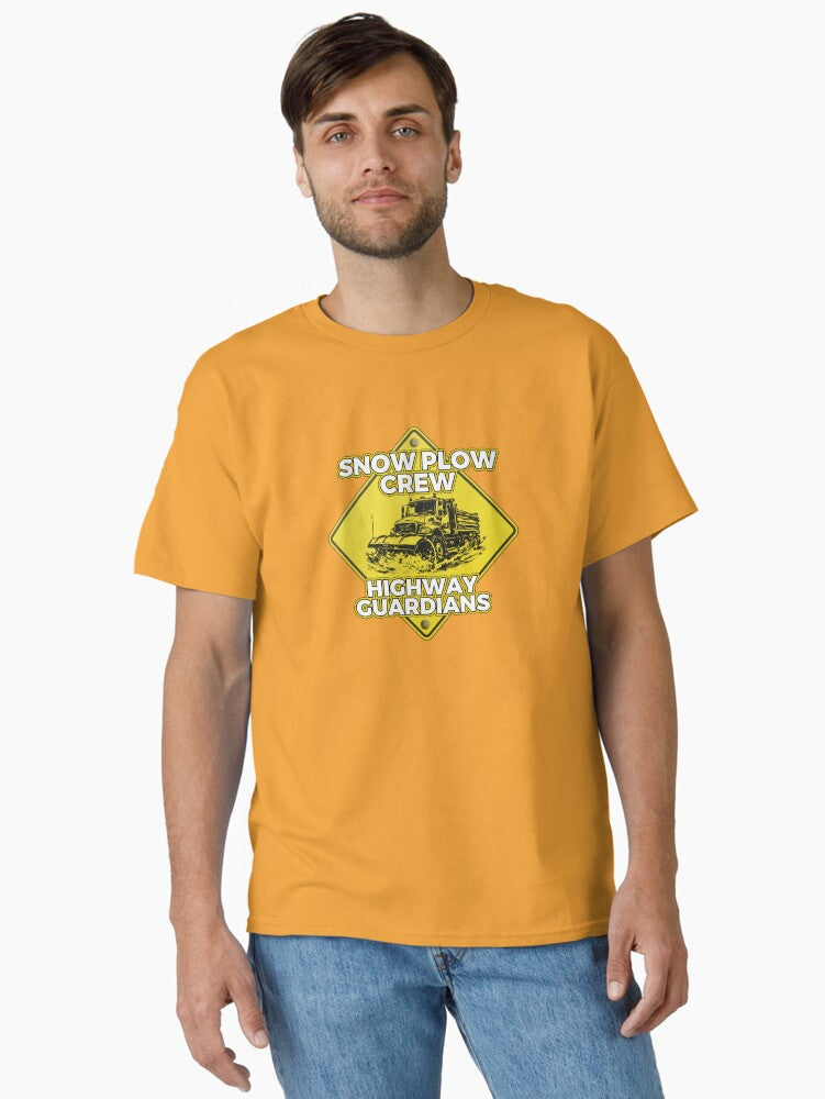 Snow Plow Crew Highway Guardians Winter Road Maintenance