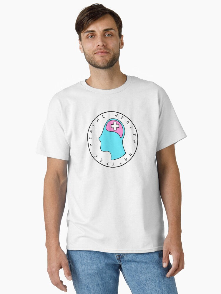 Mental Health Matters Simple Round T-Shirt