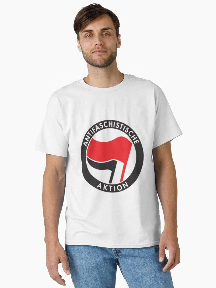 Anti Fascist Action Antifa Classic T Shirt T Shirt Everyday Wear