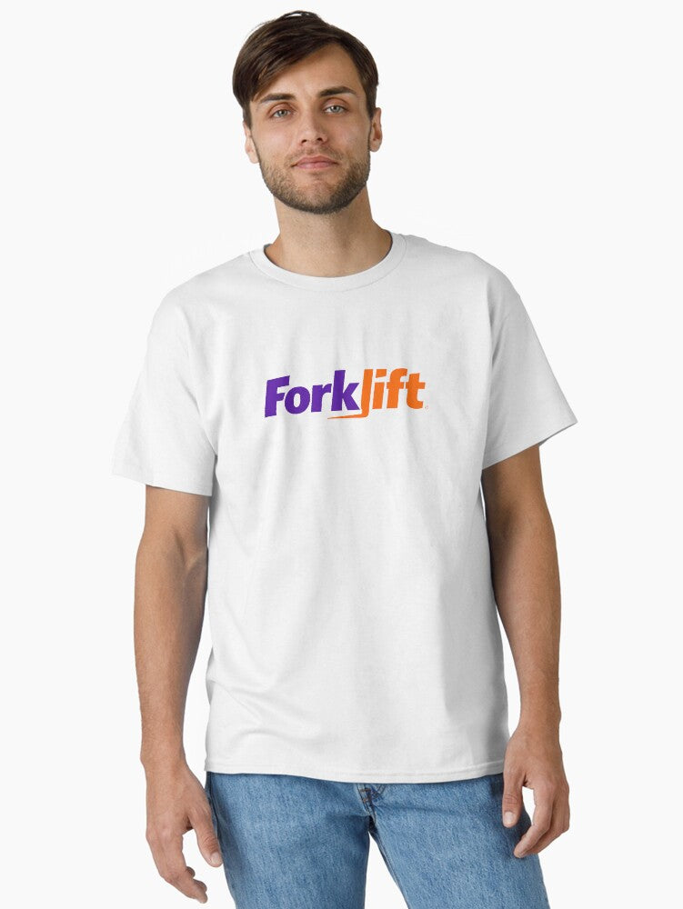 Forklift Life Bold Typography Design