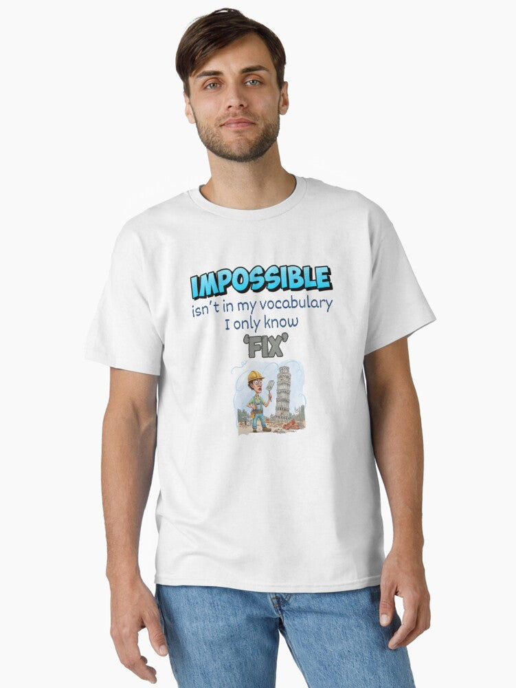 x It First, Ask Questions Later – Funny Builder T-Shirt Humor, funny work jokes, funny construction worker mug, handyman funny shirt, construction site meme shirt, fixing mistakes construction joke