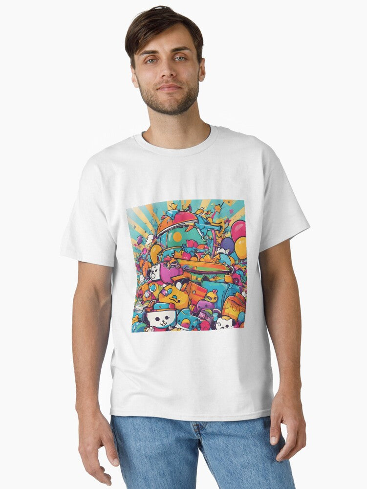 Cartoon chaos Classic T-Shirt | Graphic T-Shirt for Unisex