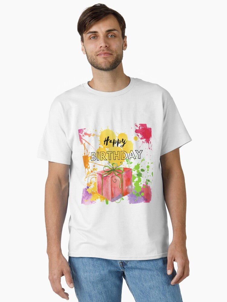 Happy Birthday Classic T-Shirt | Graphic T-Shirt for Unisex