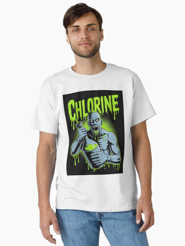 Chlorine, The toxic glow of terror Classic T-Shirt